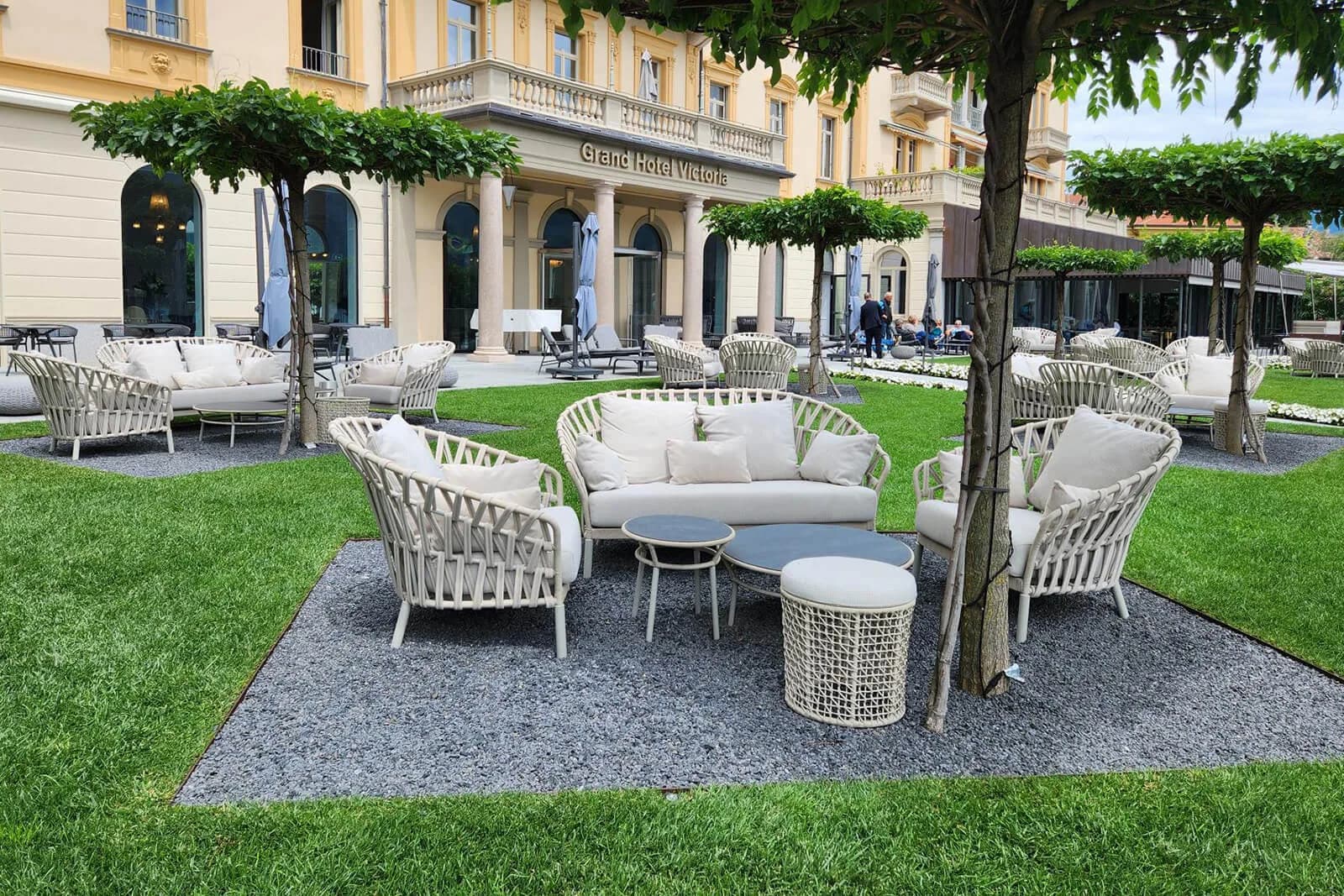 Luxuriöse Hotelausstattung – Grand Hotel Victoria